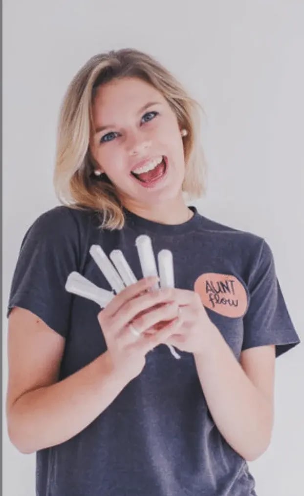 Aunt Flow saved thousands by filling out one form