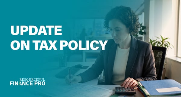 R&D Tax Policy Update