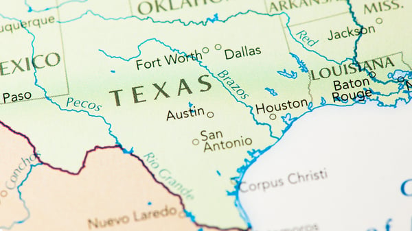 Map of Texas